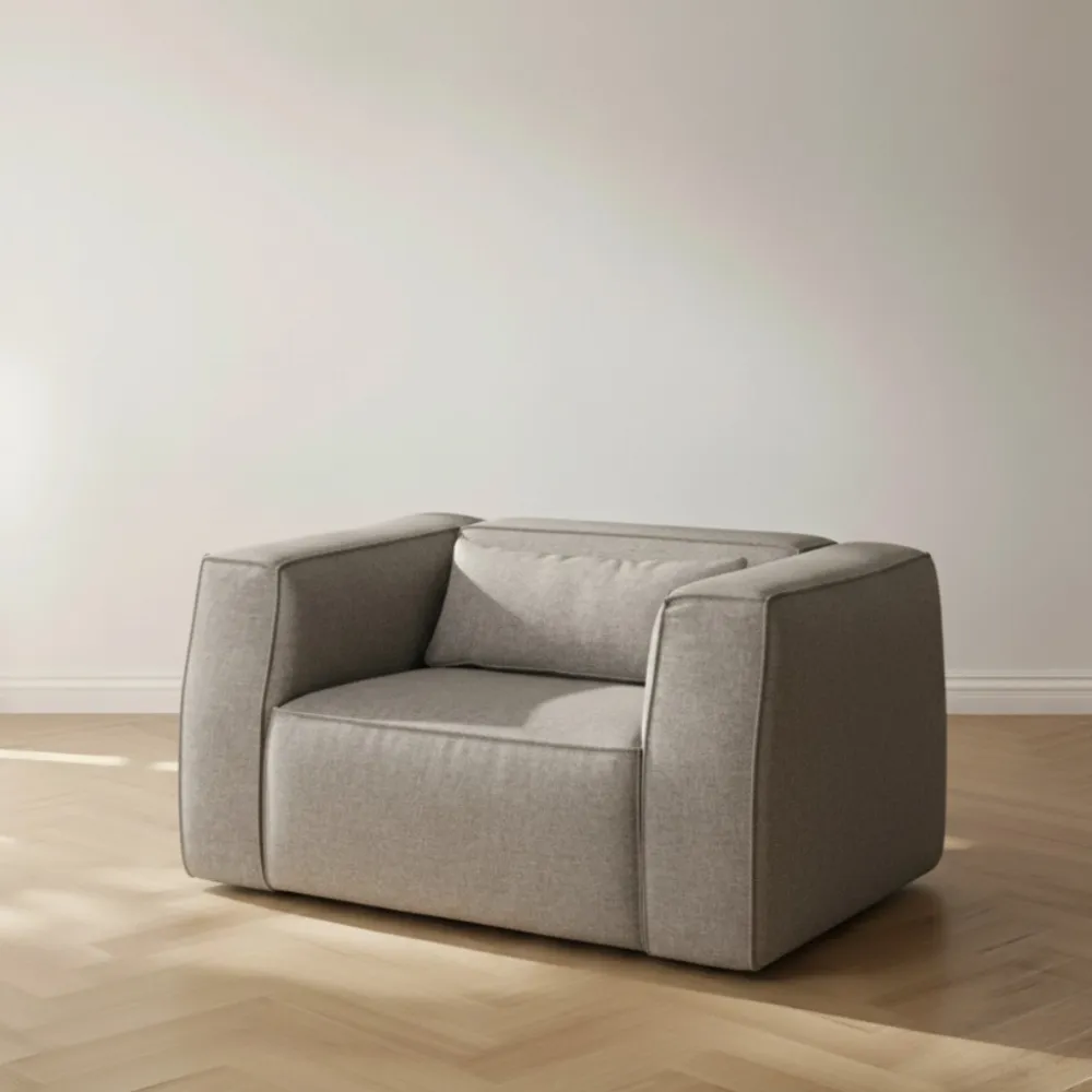 HUUS Relaxfauteuil*Fauteuil Bean – Gemeleerd