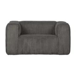 HUUS Relaxfauteuil*Fauteuil Bean – Ribstof