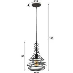 HUUS Hanglampen*Hanglamp Bette