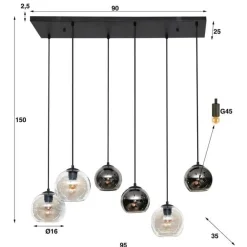 HUUS Hanglampen*Hanglamp Colbie