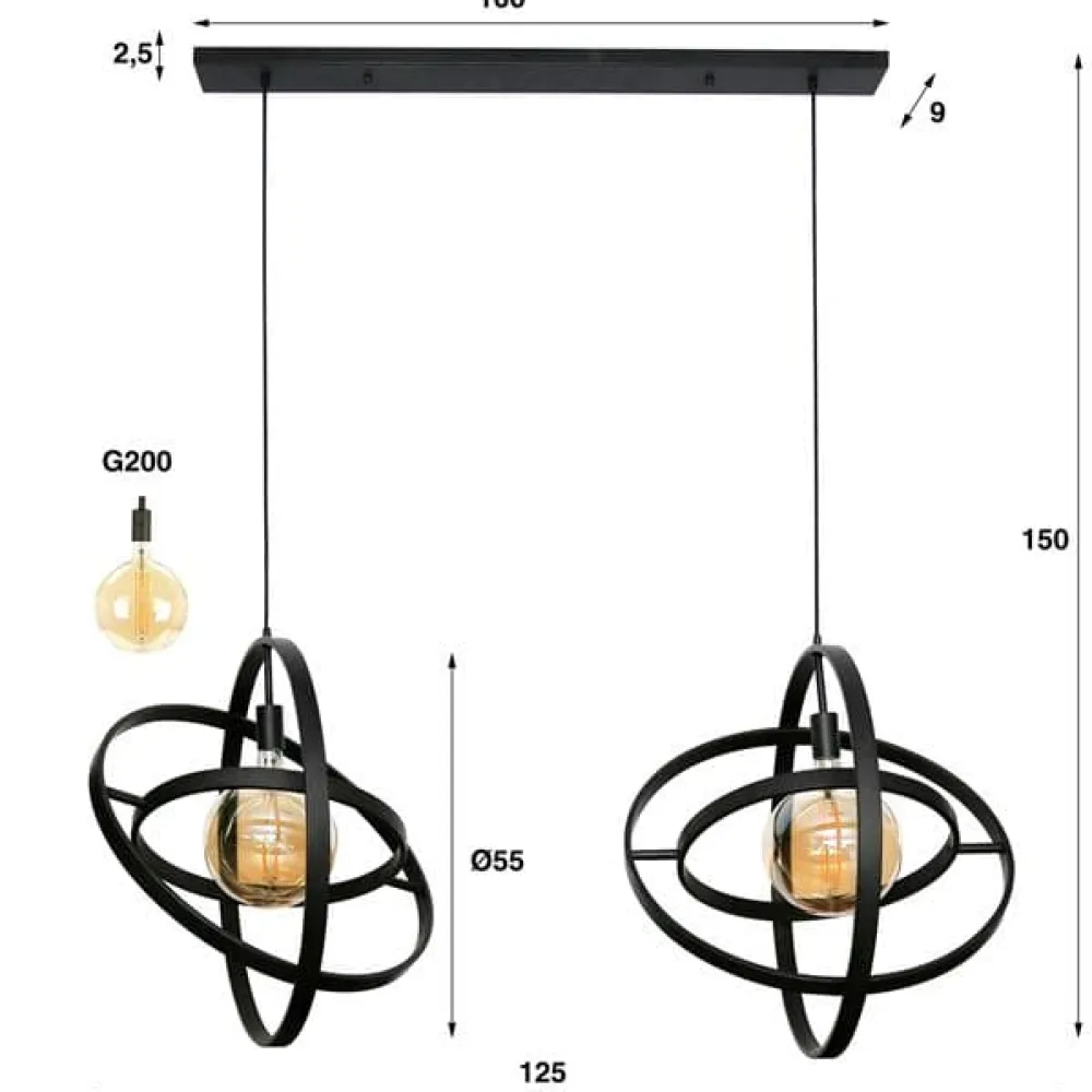 HUUS Hanglampen*Hanglamp Galaxy