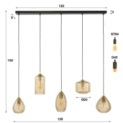 HUUS Hanglampen*Hanglamp Jennifer