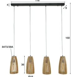 HUUS Hanglampen*Hanglamp Karlijn