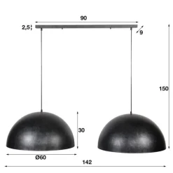 HUUS Hanglampen*Hanglamp Luwen