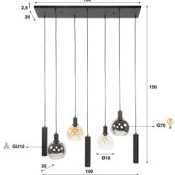 HUUS Hanglampen*Hanglamp Plevier
