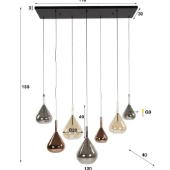 HUUS Hanglampen*Hanglamp Triangle