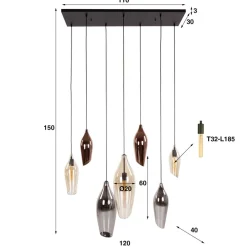 HUUS Hanglampen*Hanglamp Wendy – Horizontaal