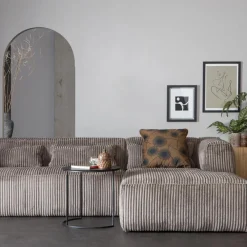 HUUS Hoekbanken*Hoekbank Bean – ribstof