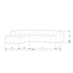 HUUS Hoekbanken*Hoekbank Grid
