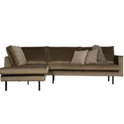 HUUS Hoekbanken*Hoekbank Rodeo chaise Velvet
