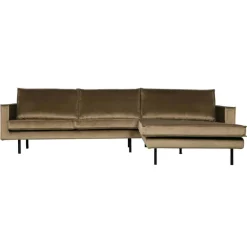 HUUS Hoekbanken*Hoekbank Rodeo chaise Velvet