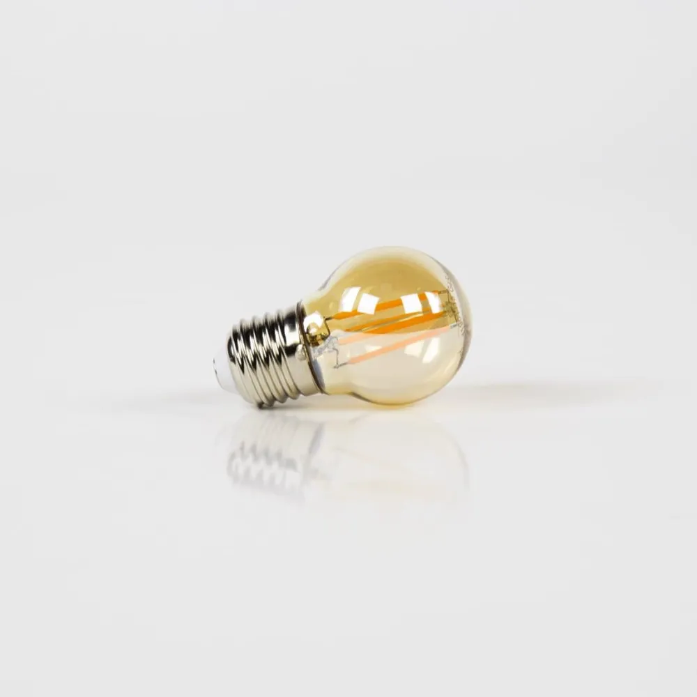HUUS Lichtbronnen*Lichtbron LED filament bol Ø4,5 cm