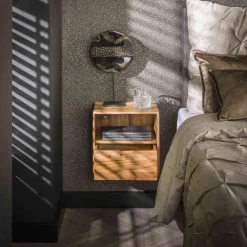 HUUS Nachtkastjes*Nachtkastje Ebony – Set van 2