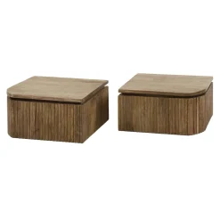 HUUS Nachtkastjes*Nachtkastje Elida – Set van 2