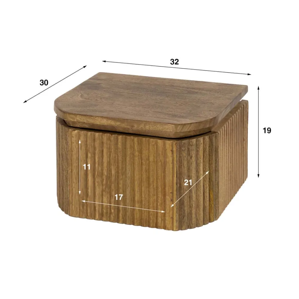 HUUS Nachtkastjes*Nachtkastje Femke