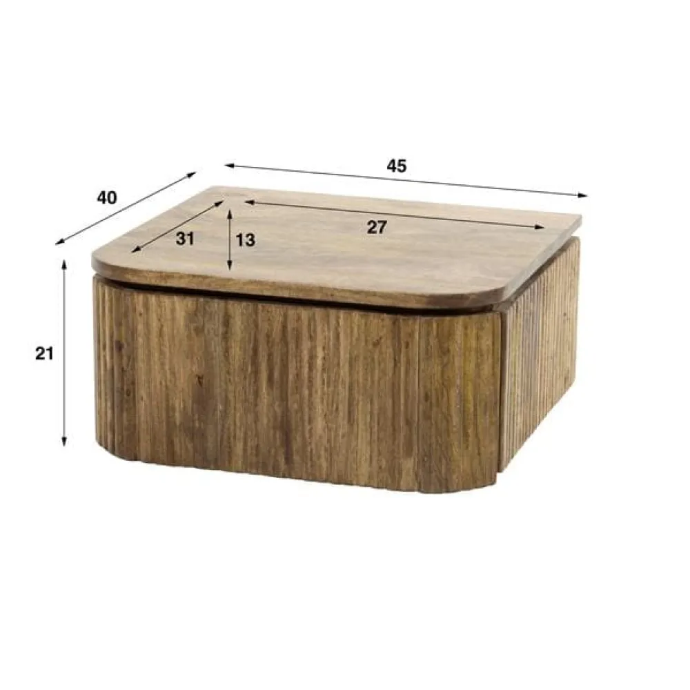 HUUS Nachtkastjes*Nachtkastje Lexie