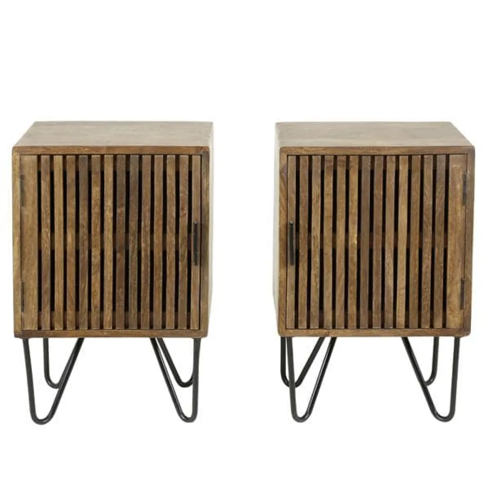 HUUS Nachtkastjes*Nachtkastje Pascal – set van 2