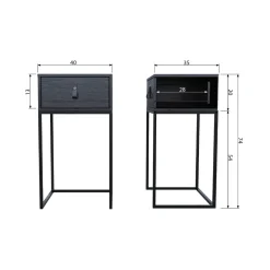 HUUS Nachtkastjes*Nachtkastje Zola