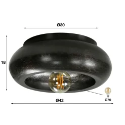 HUUS Plafondlampen*Plafondlamp Skylar