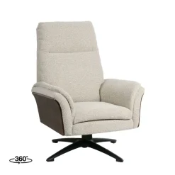 HUUS Relaxfauteuil*Relaxfauteuil Zenza + Hocker