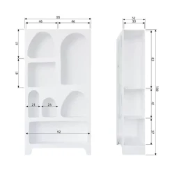 HUUS Opbergkasten*Vakkenkast Caz