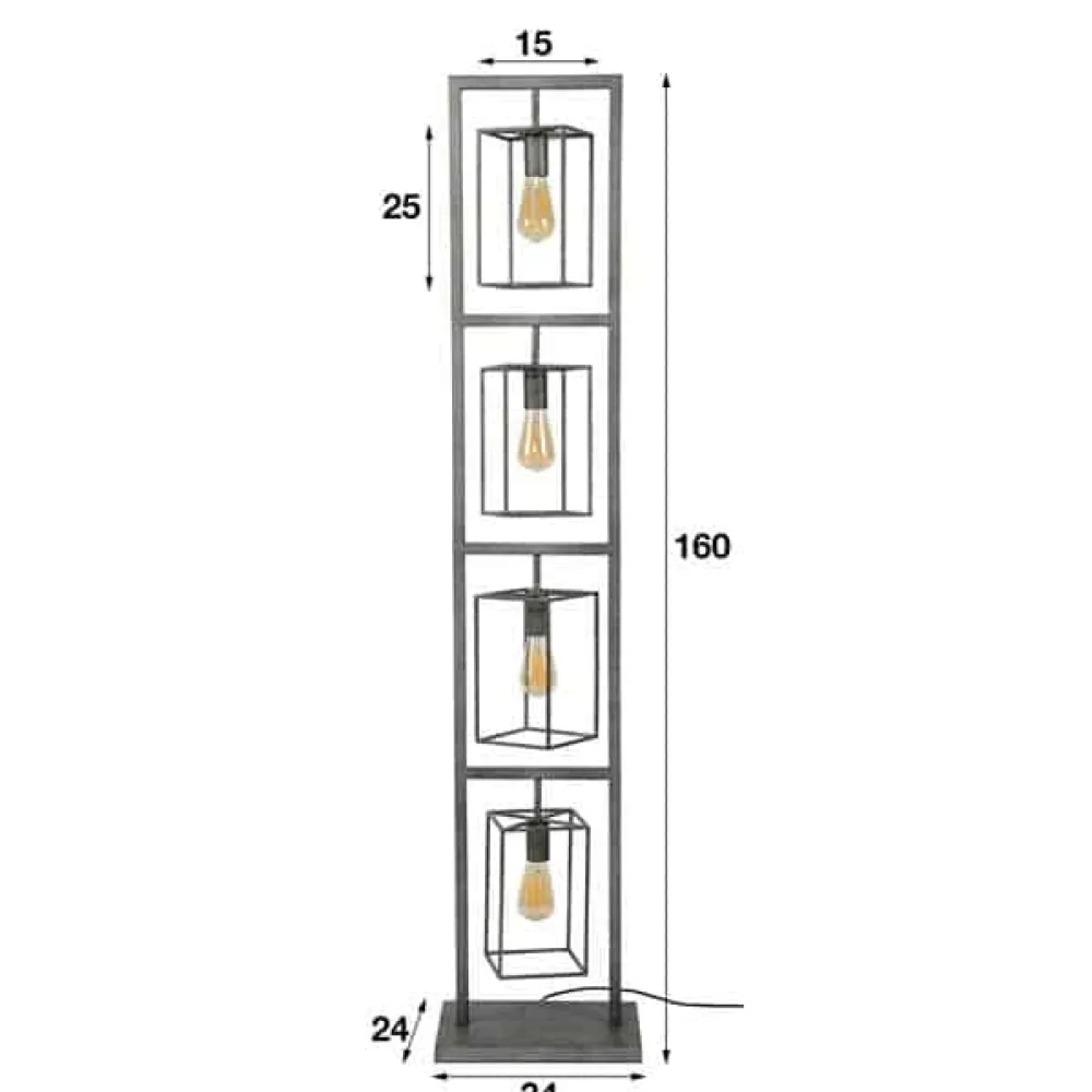 HUUS Vloerlampen*Vloerlamp Zara